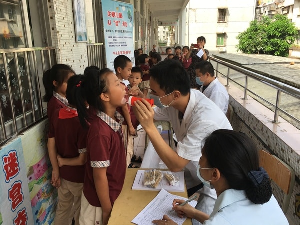 “关注口腔健康，预防龋齿发生”入校健康教育活动插图4