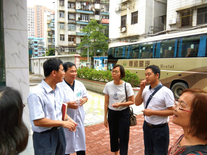 南海区里水镇卫计局领导一行到我中心参观学习插图8