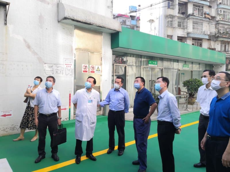 市人大常委会秘书长李力一行到我中心开展基层医疗卫生指导和调研工作插图2