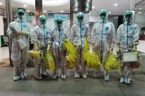 响应号召丨勇做疫情防控的排头兵