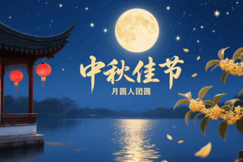 中秋节，请收下翠香社区卫生服务中心的专属祝福！